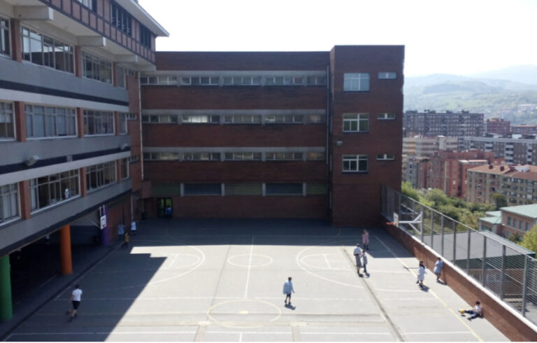 Estado anterior de la fachada norte.